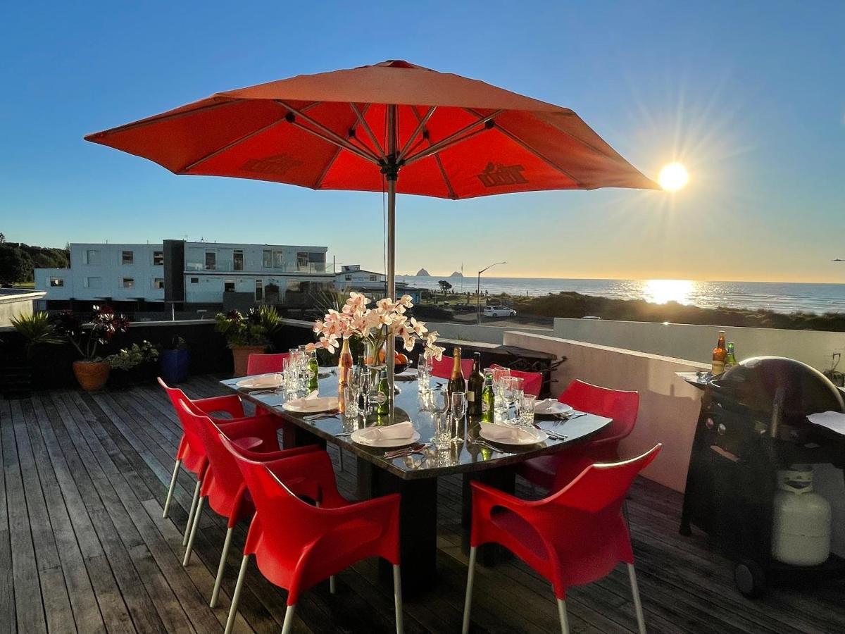 Ocean Front East End Beach House New Plymouth Dış mekan fotoğraf